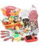42 PCS Kids Pretend Cooking Kitchen Playset