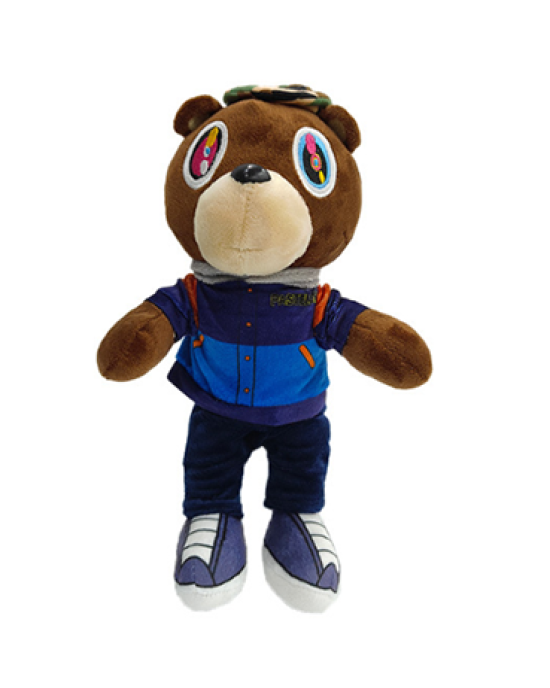 Kanye West Teddy Bear Stuffed Animal Plush Toy - E