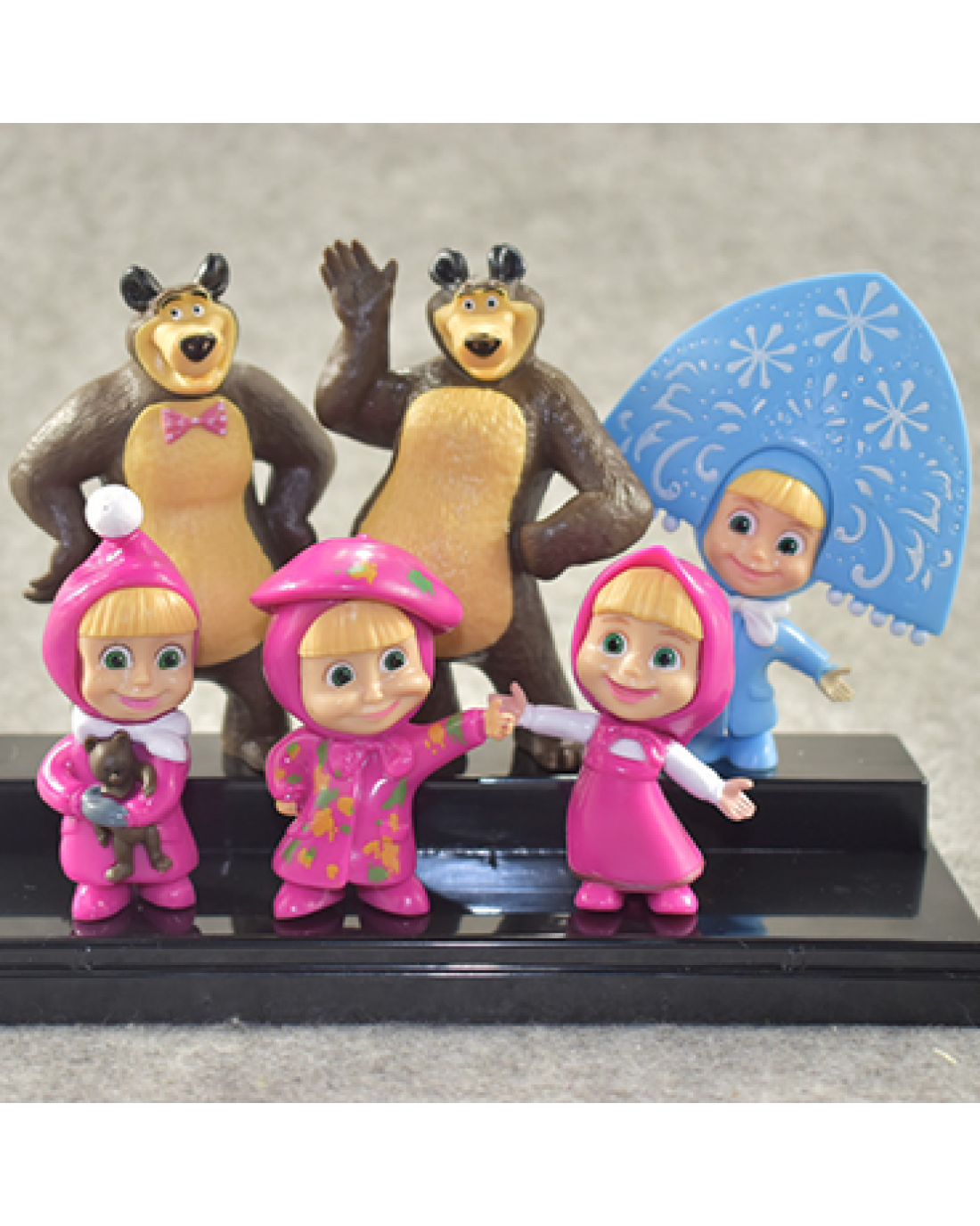 6 PCS Masha And The Bear Figures 6-pcs-masha-and-the-bear-figures