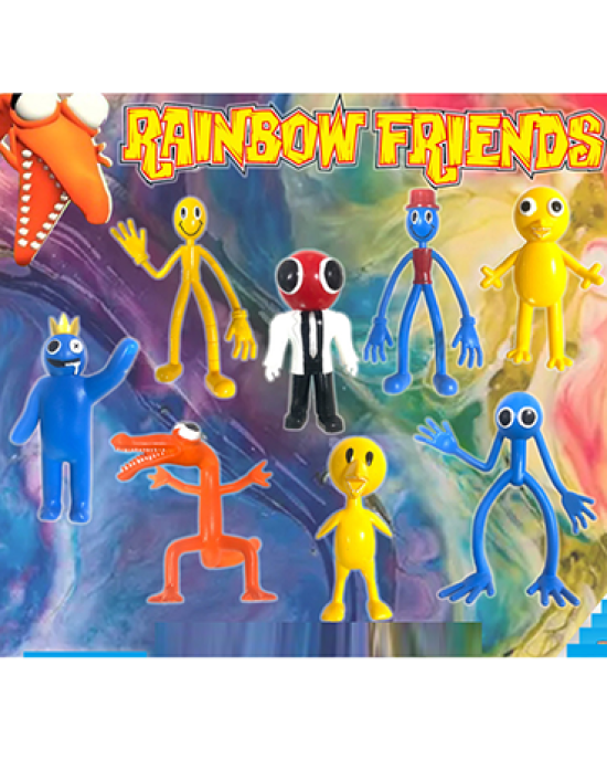 8 PCS Roblox Rainbow Friends Toy Figures 