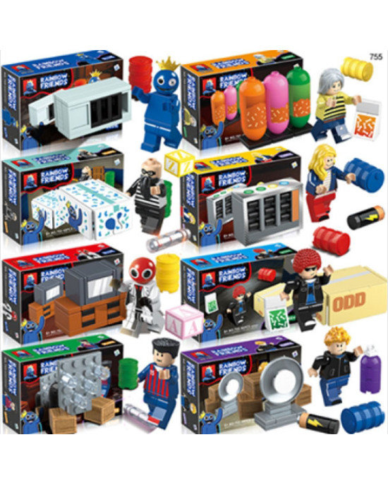 Rainbow Friends Building Blocks - 755