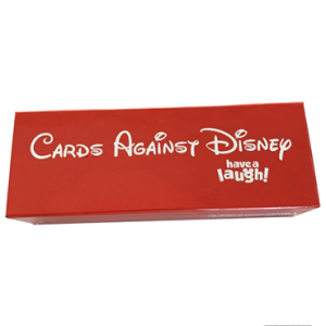 Cards Against Disney Table Cards Game Party Game (Red Box) Cards Against Disney Table Cards Game Party Game (Red Box)