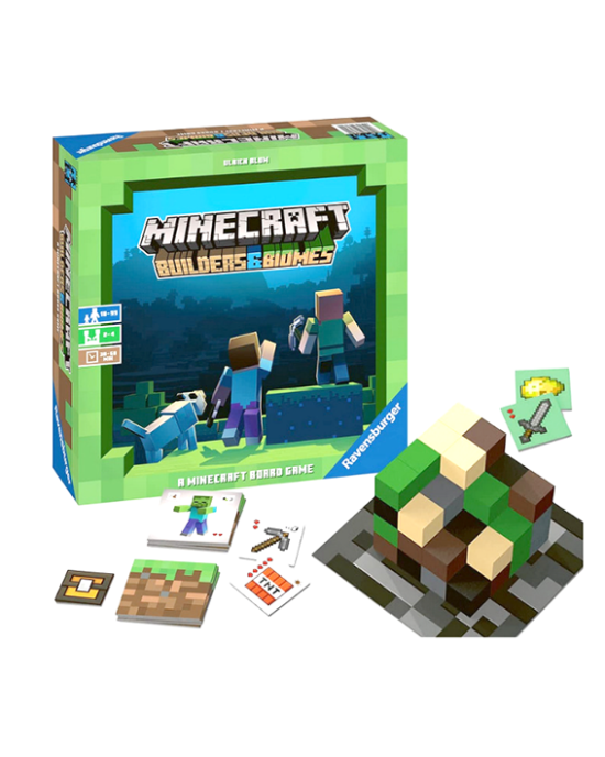 Minecraft: Builders & Biomes Board Game