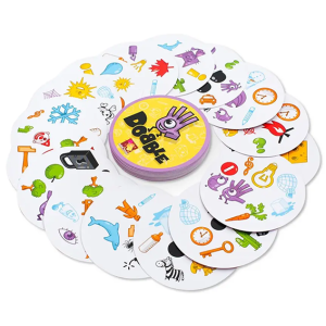 Spot It Dobble Card Games Classic Purple