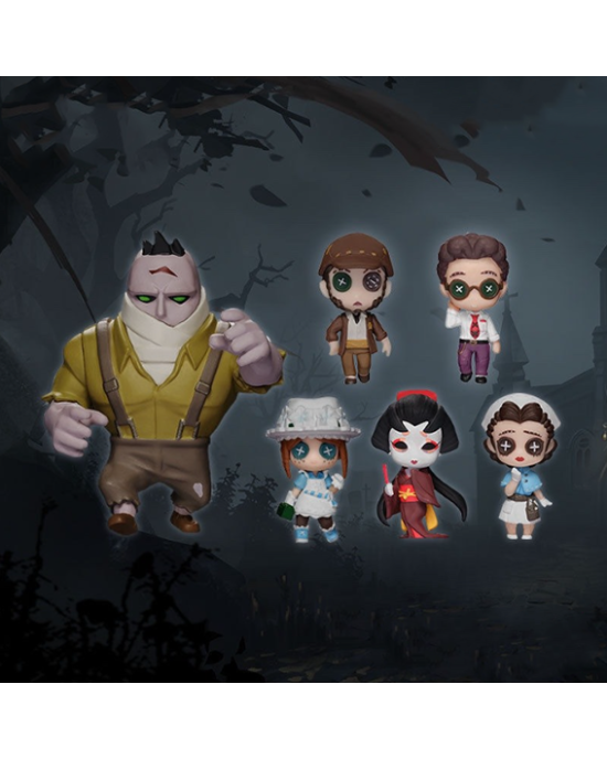 6PCS Set Identity V Figure 4cm Keychain Action Figure  6PCS Set Identity V Figure 4cm Keychain Action Figure