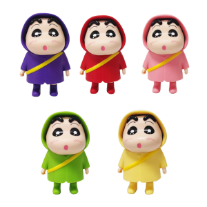 Crayon Shin-chan Raincoat Action Figure Toy