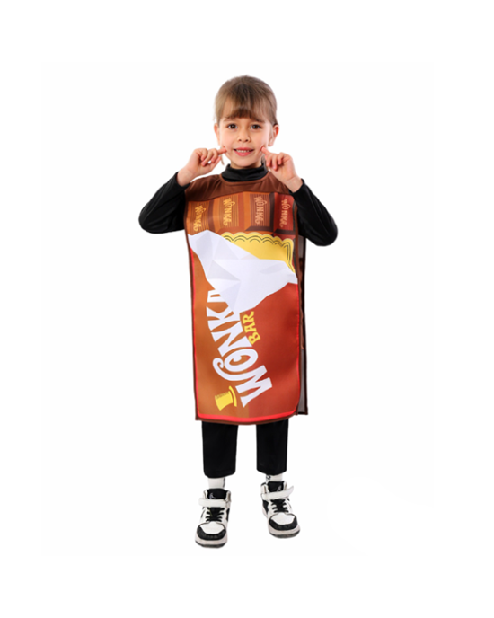 Kids Chocolate Cosplay Charlie & Chocolate Factory Costume