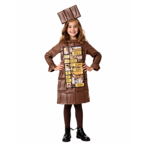 Kids Chocolate Bar Cosplay Charlie & Chocolate Factory Costume