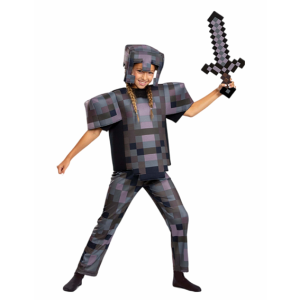 Minecraft Kids Classic Netherite Armor Costume