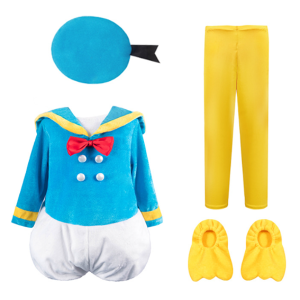 Kids Disney Donald Duck Cosplay Costume Spring