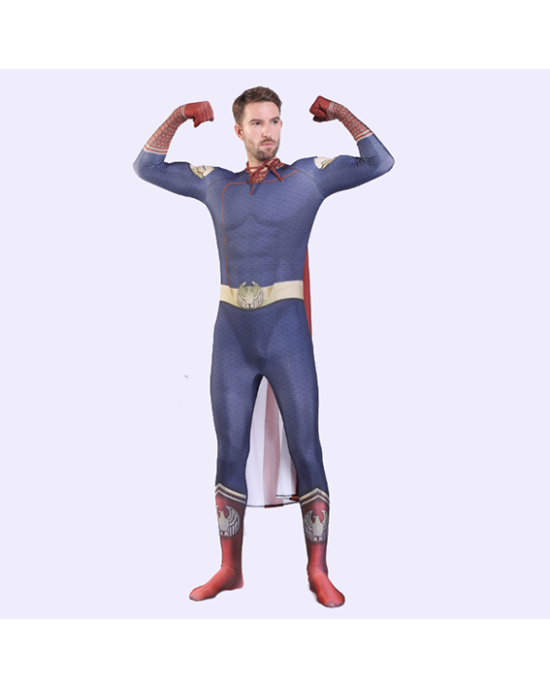 The Boys The Seven Homelander Cosplay Costume Jumpsuits