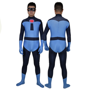 Mr. Incredible Blue Suit The Incredibles 2 Superhero Cosplay Costume