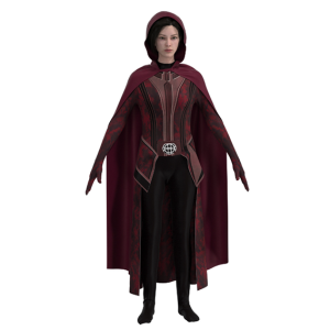 Women's Scarlet Witch Costume Wanda Maximoff Cosplay - B