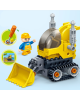 19pcs/set Bulldozer Building Blocks Toy Little Children Educational Toys