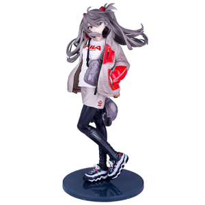 Neon Genesis Evangelion Anime Asuka Langley Soryu Action Figure Grey Color