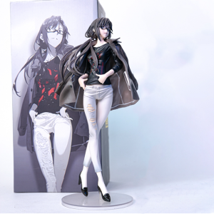 Neon Genesis Evangelion Mari Makinami Illustrious Grey Color Action Figure 