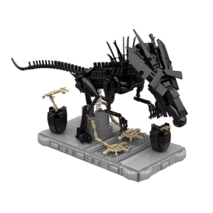 AVP Alien Xenomorph Queen and Eggs MOC Building Block