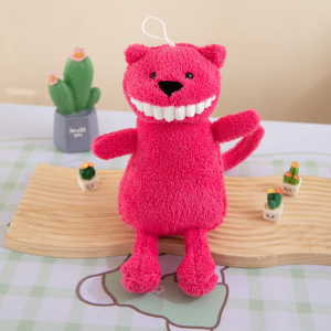 30cm Smile Big Teeth Animals Plush Toy Doll - Cat