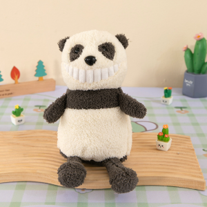 30cm Smile Big Teeth Animals Plush Toy Doll - Panda