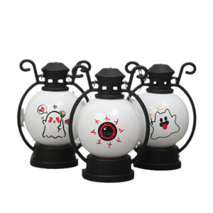 3 Pcs LED Halloween Ghost Hanging Lamp Night Light 3 Pcs LED Halloween Ghost Hanging Lamp Night Light