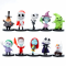 10 Pcs Jack Skellington Action Figure  10 Pcs Jack Skellington Action Figure