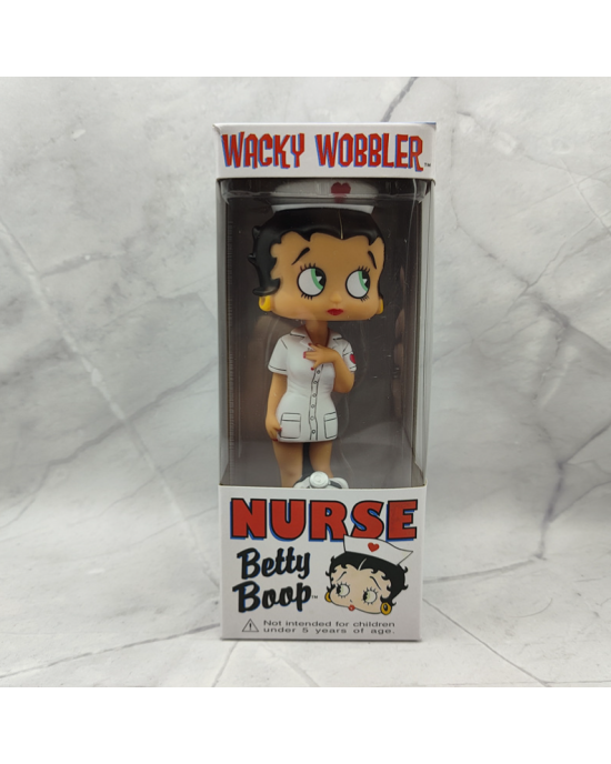 Funko Betty Boop Nurse Wacky Wobbler Figure