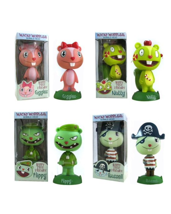 Funko Happy Tree Friends Wacky Wobbler Figure Set