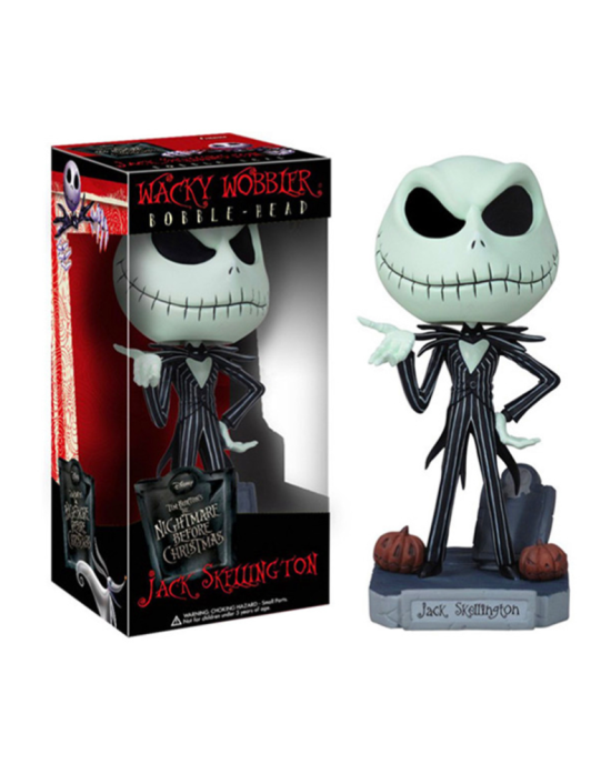 Funko Nightmare Before Christmas Jack Skellington Wacky Wobbler Figure