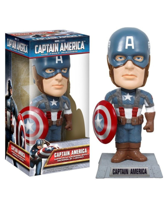 Funko Captain America Wacky Wobbler Figure