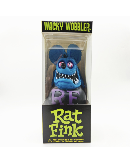 Funko Rat Fink Wacky Wobbler Figure - Blue