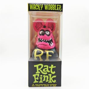 Funko Rat Fink Wacky Wobbler Figure - Pink