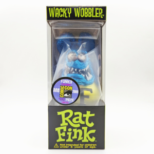 Funko Metallic Rat Fink Wacky Wobbler Figure - Blue