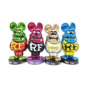 Funko Metallic Rat Fink Wacky Wobbler Figure - Blue