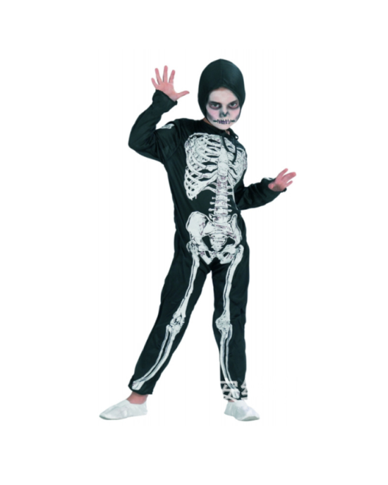 Kid's White Skeleton Cosplay Costume