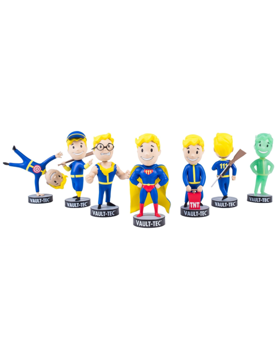 Fallout 4: Vault Boy 111 Bobbleheads - Series Four 7 Pack
