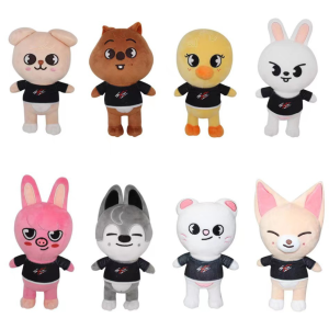 K-pop Skzoo T-shirt Plushies Set of 8