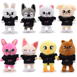 K-pop Skzoo Hoodie Plushies Set of 8