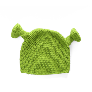 Unisex Hand-Knitted Shrek Hats