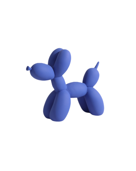 Cute Balloon Dog Statue Crafts Living Room Desktop Decorations - Blue