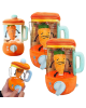 6 Inches Fun Drawstring Rotating Plush Carrot Juicer Pull String Toys