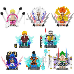ONE PIECE Series Block Figure Set Of 8