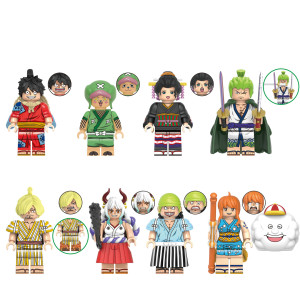 ONE PIECE Series Block Figure Set Of 8 X0352