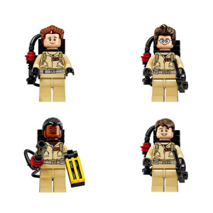 Ghostbusters Block Figure Set of 4