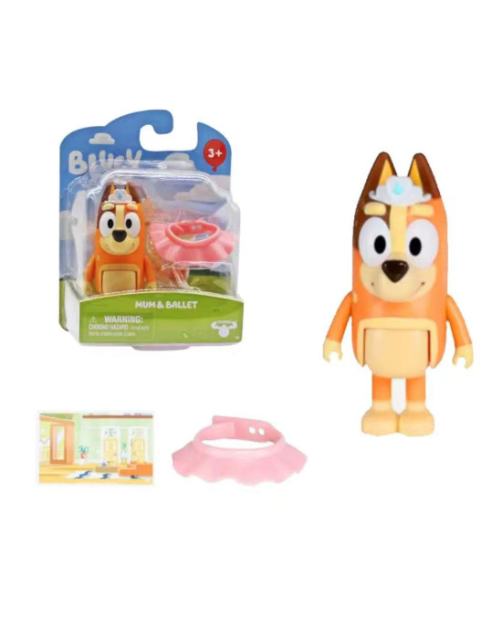 Children's Animation Work Bluey Figure Toy Set - Chilli