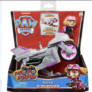 Paw Patrol Moto Pups Deluxe Vehicle Figure Toy Set - Skye