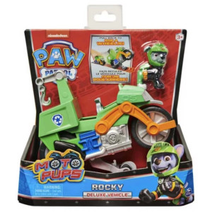 Paw Patrol Moto Pups Deluxe Vehicle Figure Toy Set - Rocky
