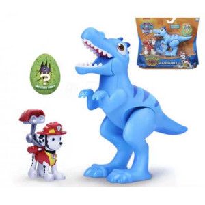 Paw Patrol Dino Rescur Figure Toy Set - Marshall