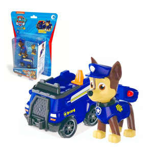 Paw Patrol Rescue Knights Series Pull-back Vehicle - Chase