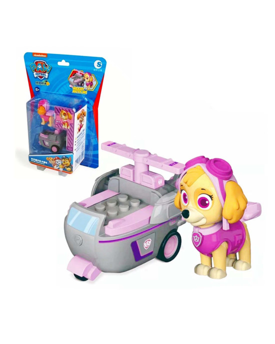Paw Patrol Rescue Knights Series Pull-back Vehicle - Skye