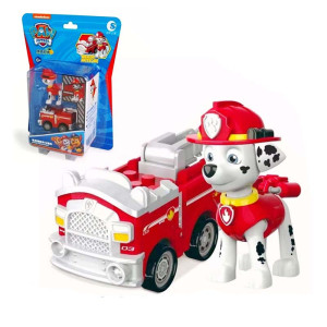 Paw Patrol Rescue Knights Series Pull-back Vehicle - Marshall